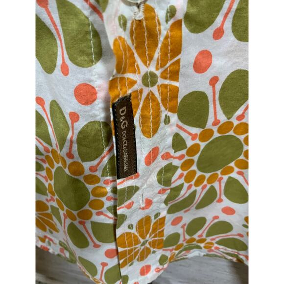 Vintage Dolce & Gabbana Men's 70s Button-Up Shirt - made in Italy - Picture 5 of 8